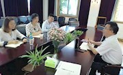 北京航空航天大学江西研究院教培中心主 管陈洁一行来我院考察调研