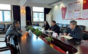 知云时代（北京）教育科技有限公司董事长郭玉峰来我校继续教育学院调研
