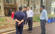 校领导周世健来院检查平安建设和消防安全工作